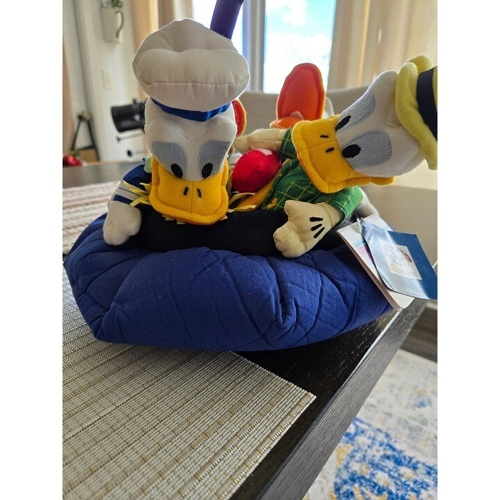 The Disney Store Bean Bag Plush DONALD DUCK SET‎ 65th Anniversary 10" Plush